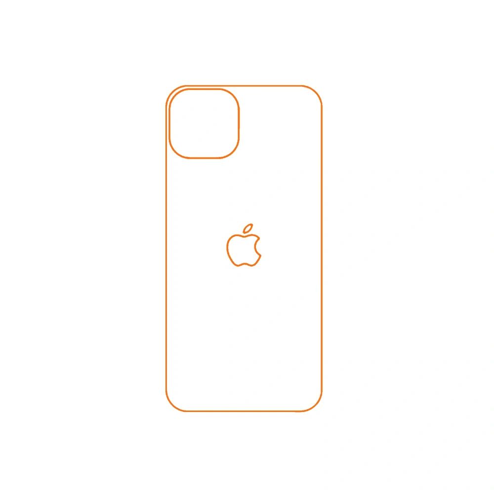 ChrisShop Hydrogel Matná fólia na zadný kryt iPhone
