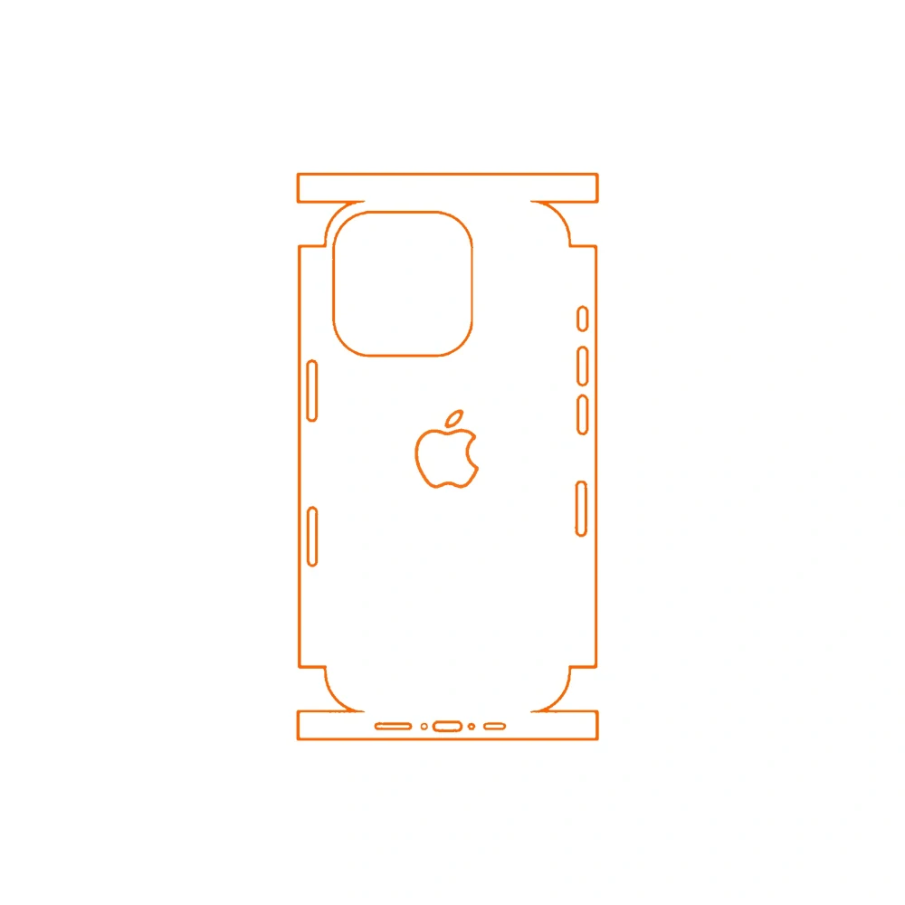 ChrisShop Hydrogel Matná fólia na zadný kryt + boky iPhone