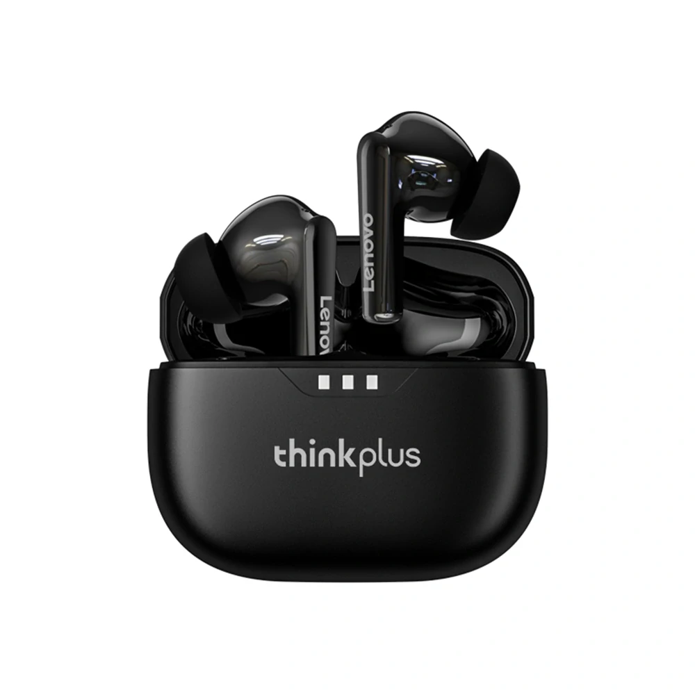 Lenovo - Bezdrôtové slúchadla (LP3 Pro) - Bluetooth 5.0, Noise Cancelling, Power Display - čierné