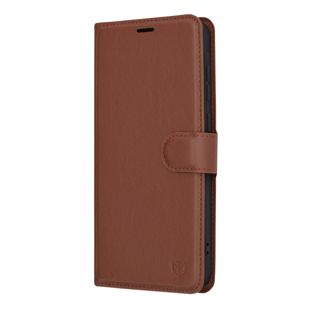 Techsuit - Leather Folio - Ochranné Púzdro - Samsung Galaxy A55 5G - Hnedé