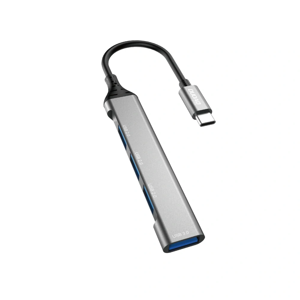 Dudao HUB 4in1 USB-C - 4x USB-A (3 x USB2.0 / USB3.0) 6.3cm A16T