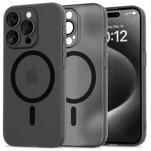 Tech-Protect MagSlim MagSafe iPhone 15 Pro Kryt - Čierny 