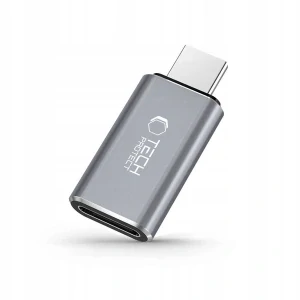Tech-Protect UltraBoost Adaptér USB-C (samec) / Lightning (samica) – sivý