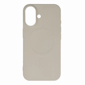 Liquid Silicone Kryt MagSafe pre iPhone 16 - béžová