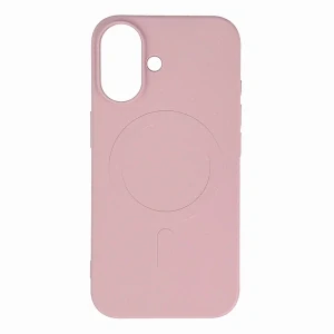 Liquid Silicone Kryt MagSafe pre iPhone 16 - ružová
