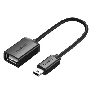 Ugreen US249 10383 mini USB-B (male) / USB-A (female) OTG adapter 10cm 