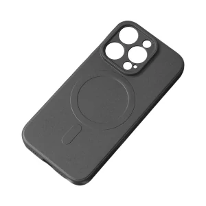 MagSafe compatible silikónový kryt pre iPhone 15 Plus Silicone Case - Čierna