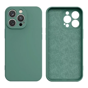 Silicone Case pre iPhone 14 Plus - zelená