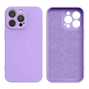 Silicone Case pre iPhone 14 Plus - fialová