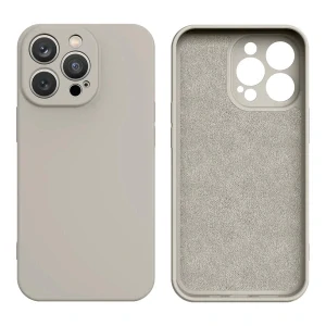 Silicone Case pre iPhone 14 Plus - béžová