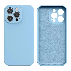 Silicone Case pre iPhone 14 Plus - modré