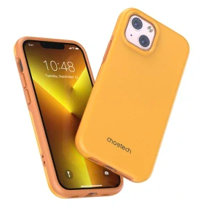 Choetech MFM Anti-drop Kryt MagSafe pre iPhone 13 mini - oranžová