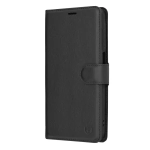 Techsuit - Leather Folio - Ochranné Púzdro - Samsung Galaxy A15 5G/4G - Čierné