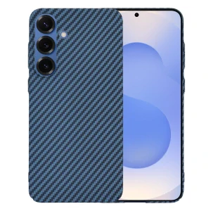 Techsuit - Carbonite FiberShell Kryt - Samsung Galaxy S25 Plus - Cyan