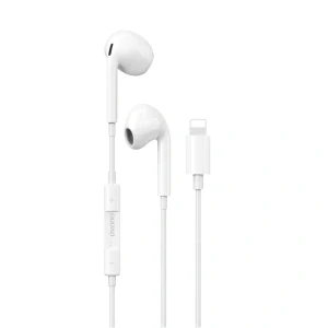 Dudao X14PROL-W1 in-ear headphones with Lightning connector white (X14PROL-W1) Dudao X14PROL-W1 in-ear slúchadla - Lightning (pre iPhone)
