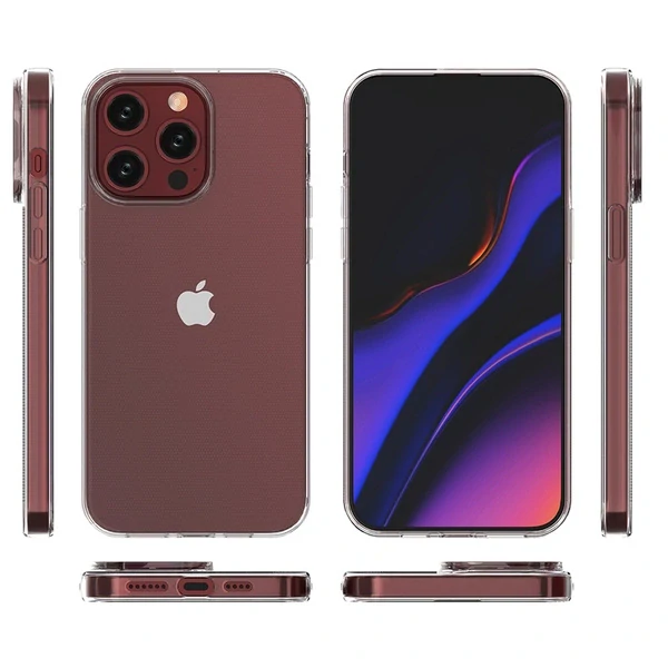 Ultra Clear - iPhone 15 Pro Max Kryt - transparentný