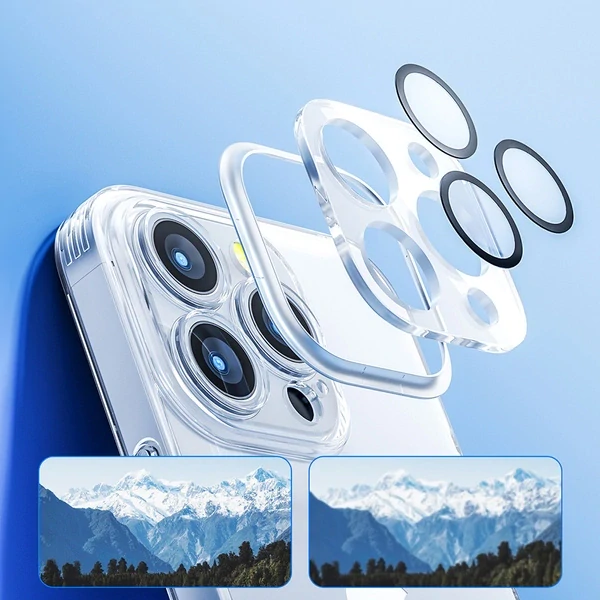 Joyroom 14Q Kryt pre iPhone 14 s kritím kamery JR-14Q1 transparentná