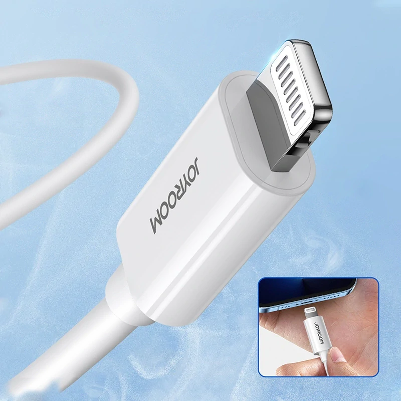 Joyroom S-M430 Lightning / USB-C MFi PD kábel 27W 3A 1.2m - biely