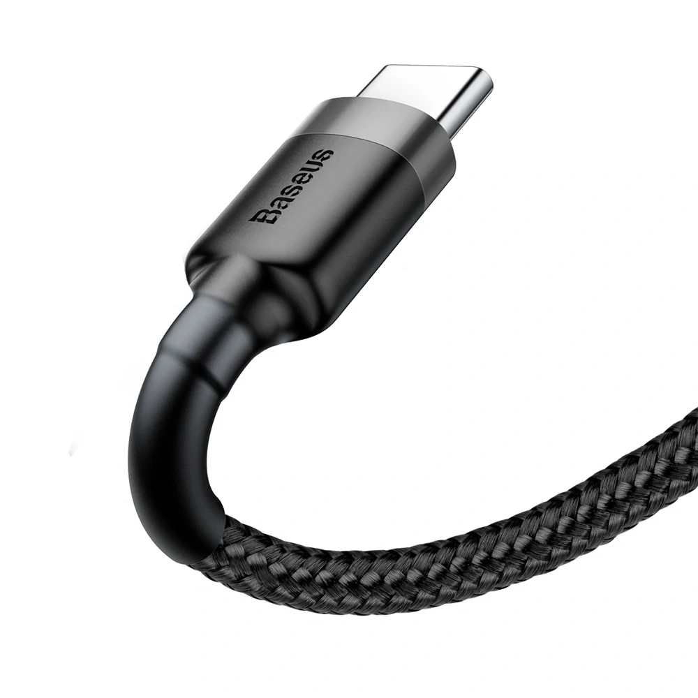 Baseus Cafule USB-A / USB-C QC 3.0 3A kábel 1 m - čierny