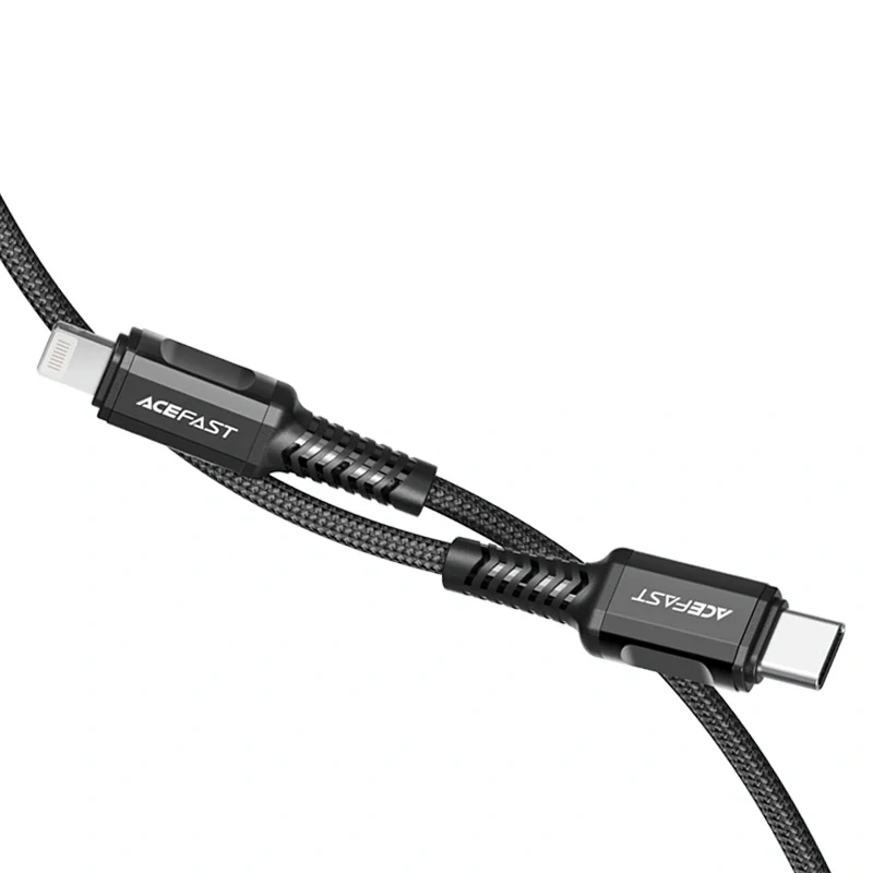 Acefast C1-01 Lightning - USB-C MFi PD kábel 30W 3A 480Mb/s 1.2m