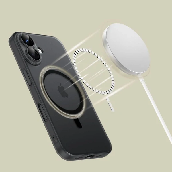 Tech-Protect MagSlim MagSafe iPhone 15 Pro Kryt - Čierny 