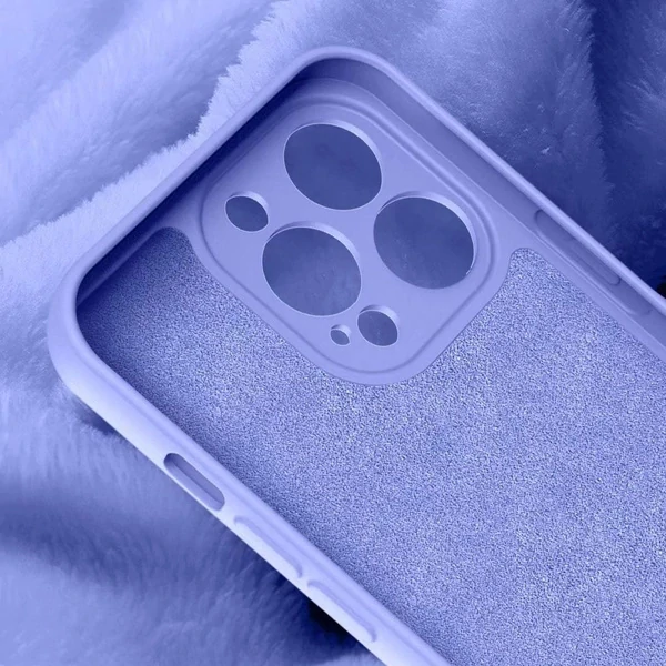 Silicone Case pre iPhone 14 Plus - fialová
