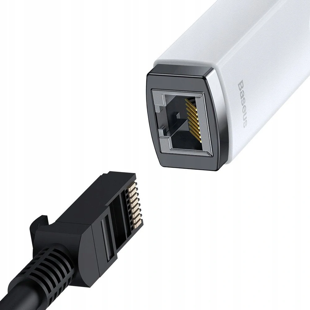 Baseus - Ethernet Adapter Lite Series (WKQX000002) - USB-C to RJ45 Lan Port, 100Mbps