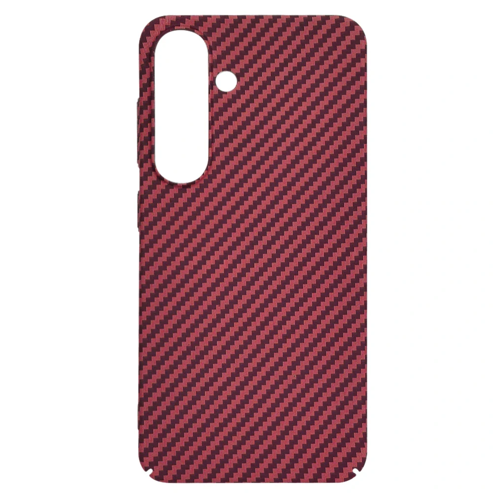 Techsuit - Carbonite FiberShell Kryt - Samsung Galaxy S25 Plus - Červená