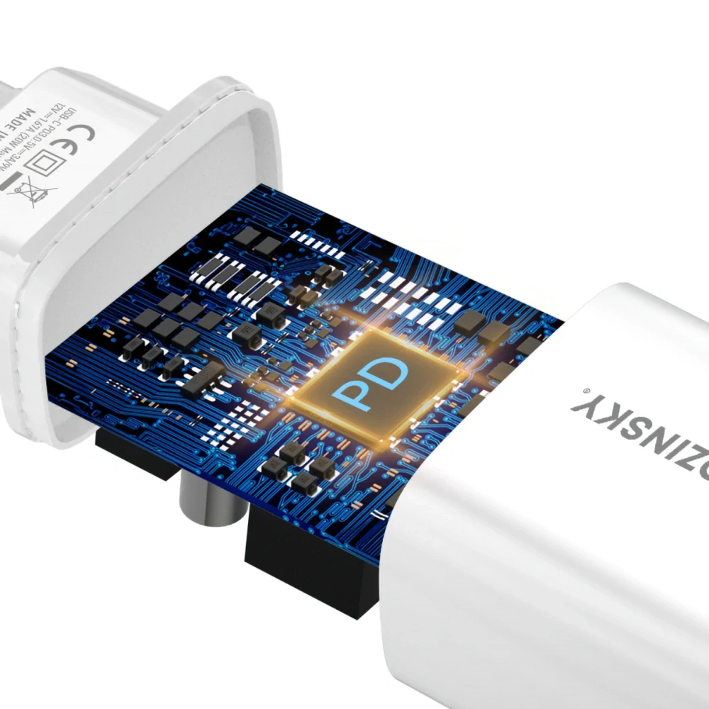 Wozinsky WGWCCW 20W USB-C Nabíjací adaptér - biely