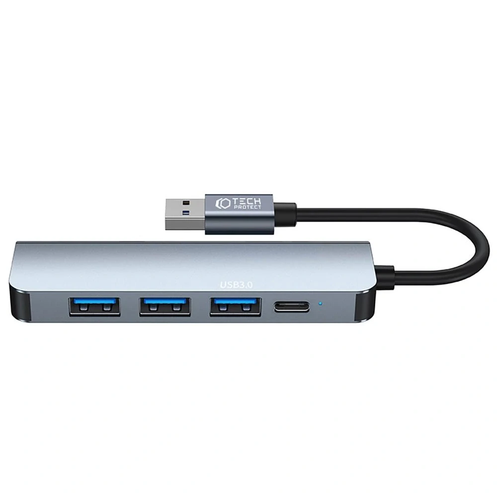 HUB Tech-Protect V0 5in1 USB-A - USB-A 3.0 / 3x USB-A 2.0 / USB-C