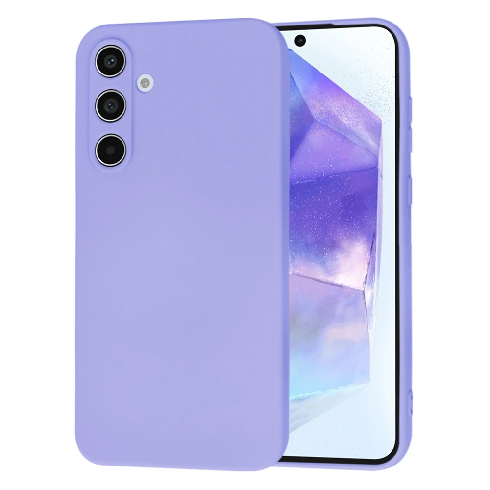 Techsuit - SoftFlex - Samsung Galaxy A55 5G - Fialová
