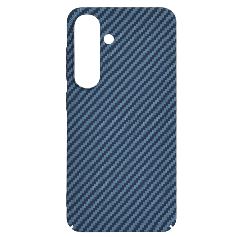 Techsuit - Carbonite FiberShell Kryt - Samsung Galaxy S25 Plus - Cyan