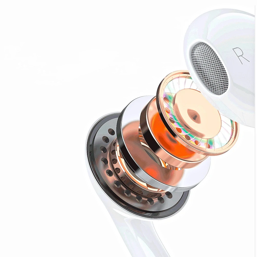  Dudao X14PROL-W1 in-ear headphones with Lightning connector white (X14PROL-W1) Dudao X14PROL-W1 in-ear slúchadla - Lightning (pre iPhone)