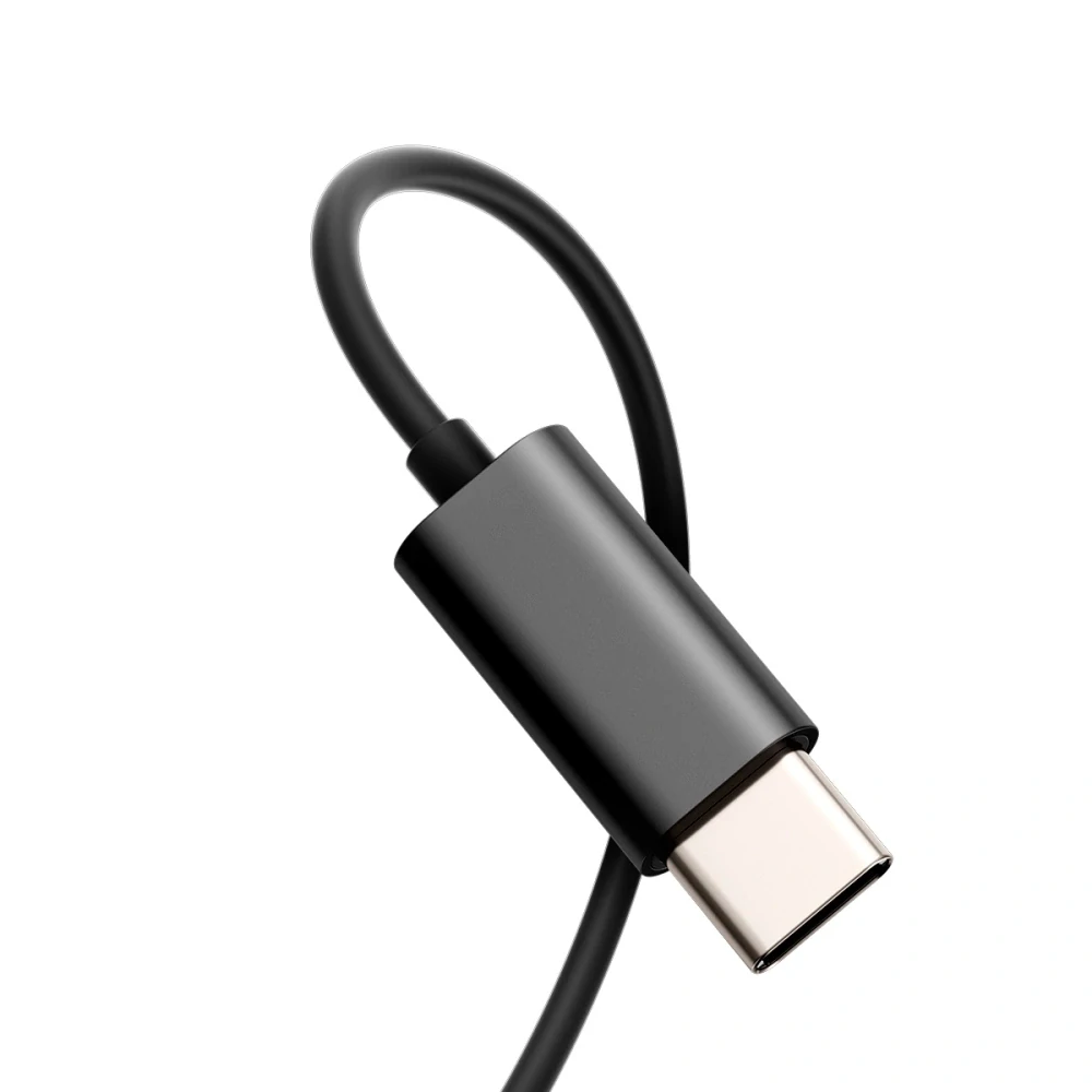 Joyroom TYPE-C Series JR-EC07 USB-C in-ear slúchadla - čierne