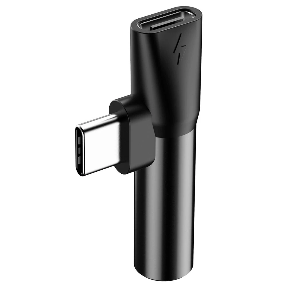 Baseus Audio Converter L41 adapter z USB-C na USB-C port + 3.5 mm headphone jack
