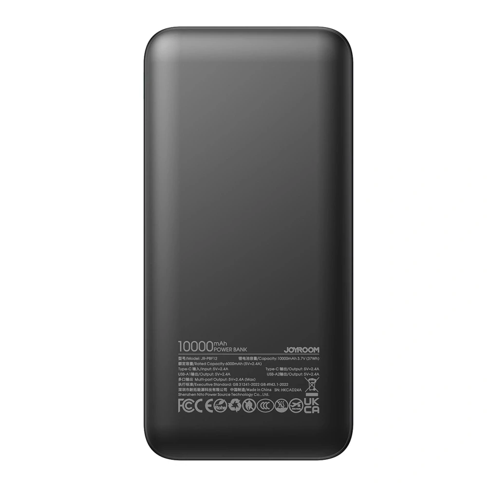 Powerbanka Joyroom JR-PBF12 10000mAh 2.4A 2x USB-A 1x USB-C