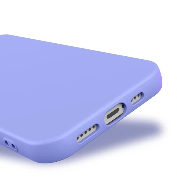 Silicone Case pre iPhone 14 Plus - fialová