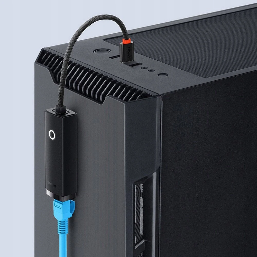 Baseus - Ethernet Adapter Lite Series (WKQX000002) - USB-C to RJ45 Lan Port, 100Mbps
