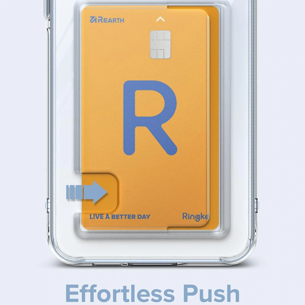 Ringke - Fusion Card Kryt - Samsung Galaxy A35 5G - Transparentná