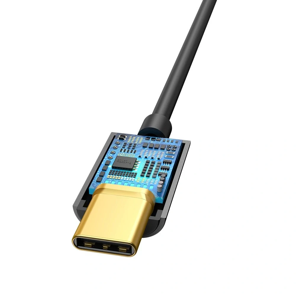 Baseus L54 adapter pre USB-C headphones / mini jack 3.5mm DAC 24 bit 48 KHz