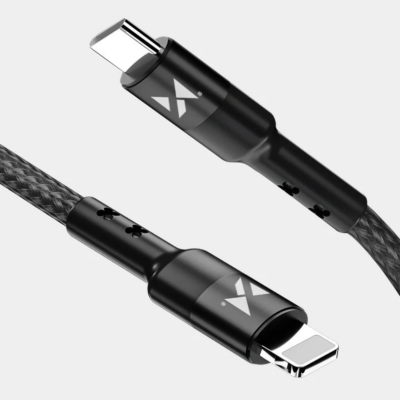 Wozinsky WUC-PD-CL2B Lightning - USB-C PD 18W 480Mb/s 2m kábel