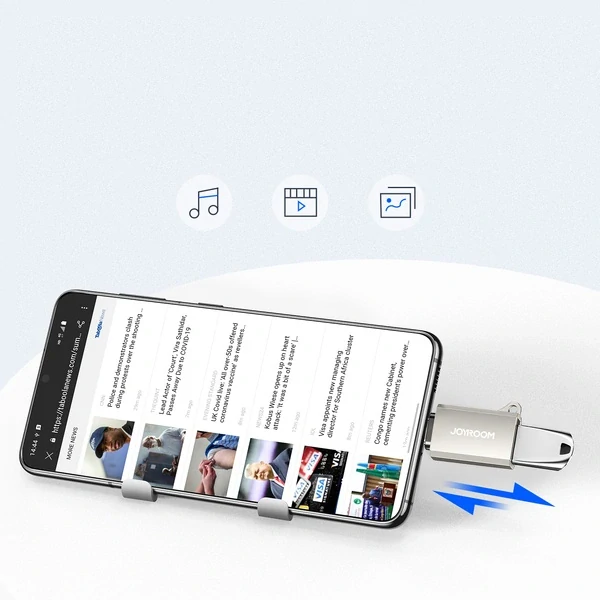 Joyroom S-H151 USB-C (samec) / USB-A (samica) adaptér 
