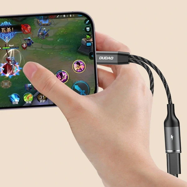 Dudao L13C+ 2in1 USB-C Adapter 