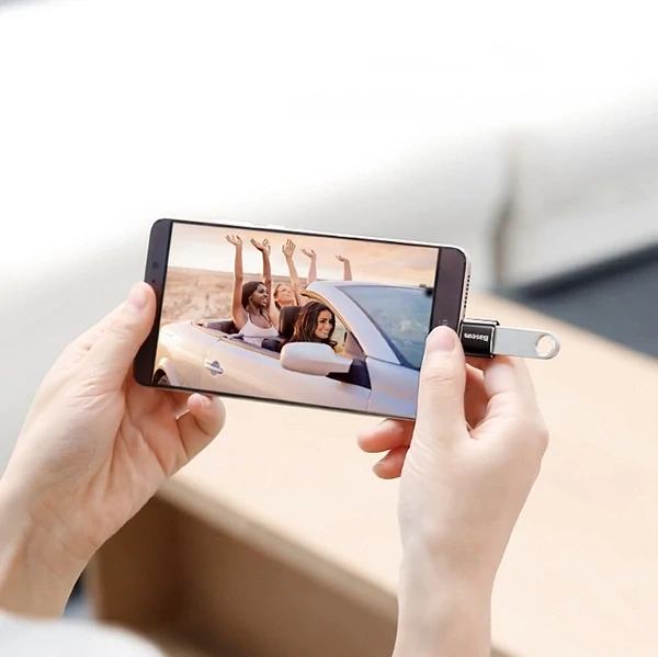 Baseus Mini Micro USB na USB-C adapter