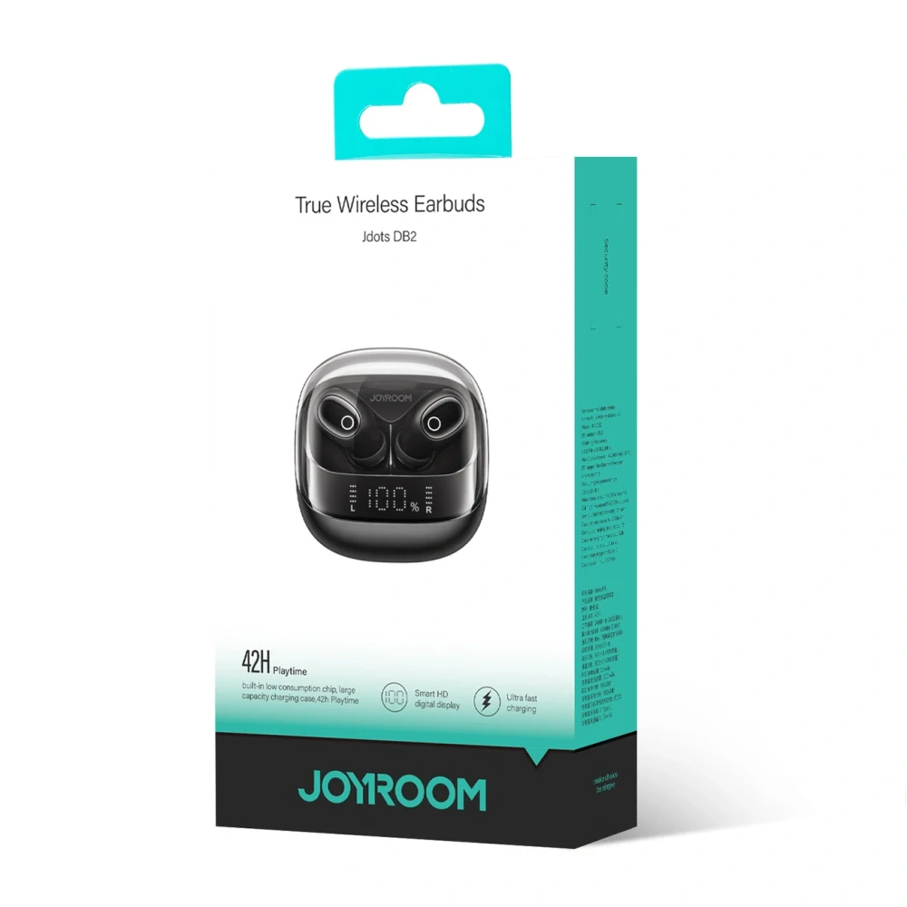 Joyroom Jdots Series JR-DB2 Bluetooth 5.3 Bezdrôtové slúchadla - čierne