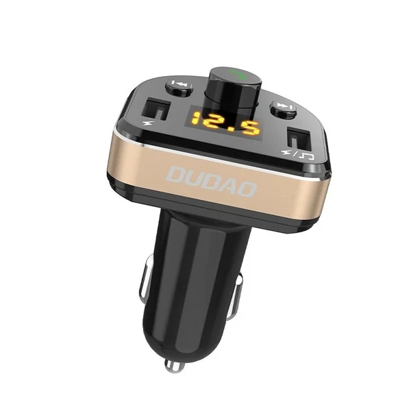 Dudao Bluetooth FM transmitter autonabíjačka MP3 3.1 A 2x USB