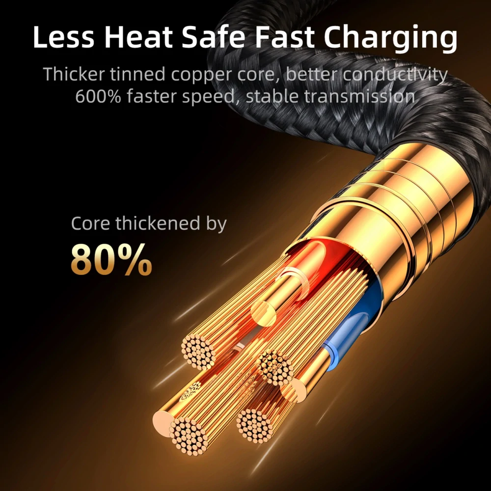 Joyroom Gaming Kábel S-UL012A6 Lightning / USB-A 2.4A 1.2 m - modrý